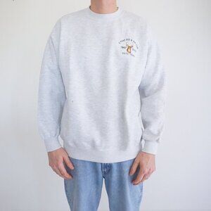 Vintage Y2K '01 Lee Heavyweight Buck Rod And Gun Club Crewneck Sweater Large